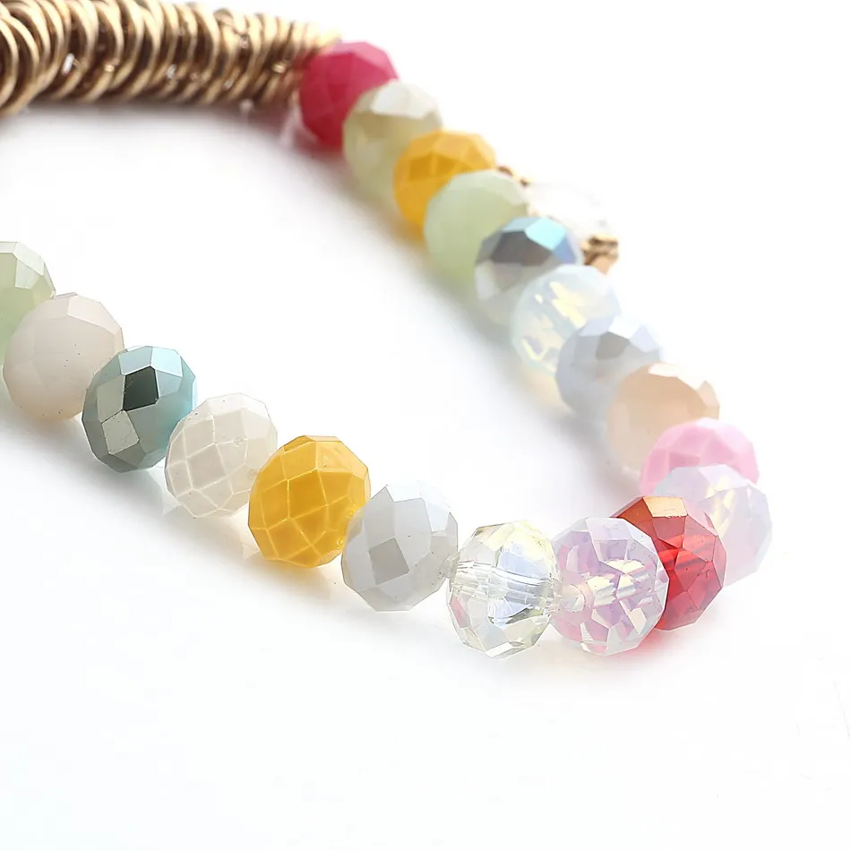 Женское богемное ювелирное изделие Match Right многослойный набор эластичных