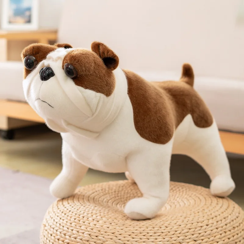 Реалистичная собака чихуахуа бульдог Sharpei плюшевые игрушки мягкое Мягкое
