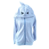 shark hoodie animal adult hoody sweatshirt cosplay costume zip up cotton character hoody jacket for unisex