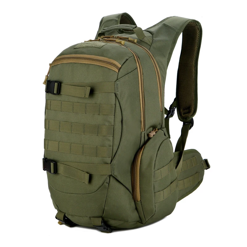 Army green Открытый тактический рюкзак для мужчин военный рюкзак камуфляж армейский кемпинг походная Сумка водоотталкивающая альпинистская Спортивная XA901WA - Цвет: Army green