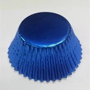 100pcsRose золото Фольга Бумага кекс лайнеры золото/серебро/красный/синий/Черный