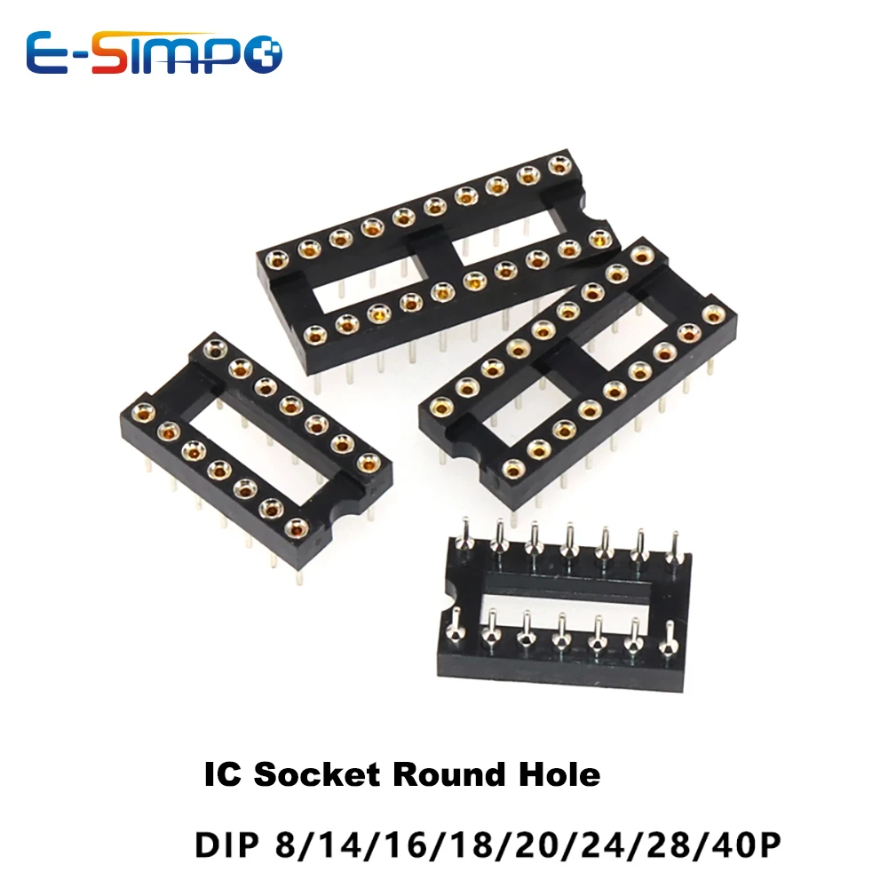 10 шт. разъем для розетки с круглым отверстием|Соединители| |