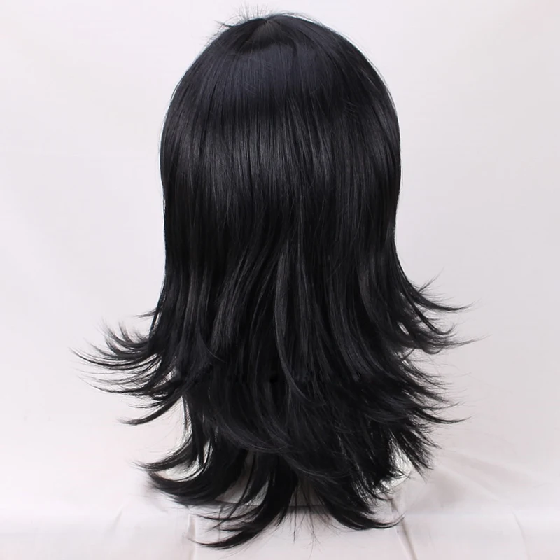 Парик для косплея адвентигров Локи термостойкие синтетические волосы с черными