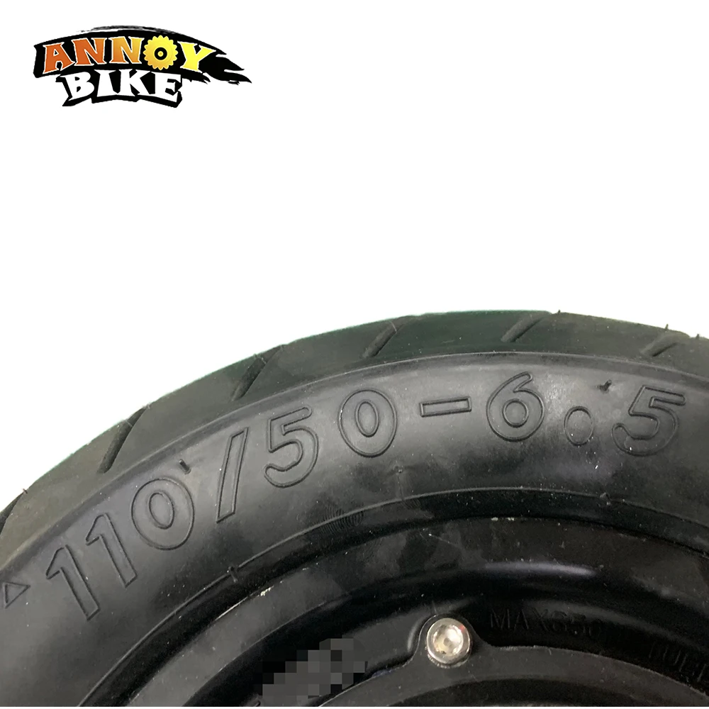 

6.5 inch Scooter Motor 48V 400W 40H Brushless DC DIY Balance Motor Wheel 110/50-6.5 Tyre