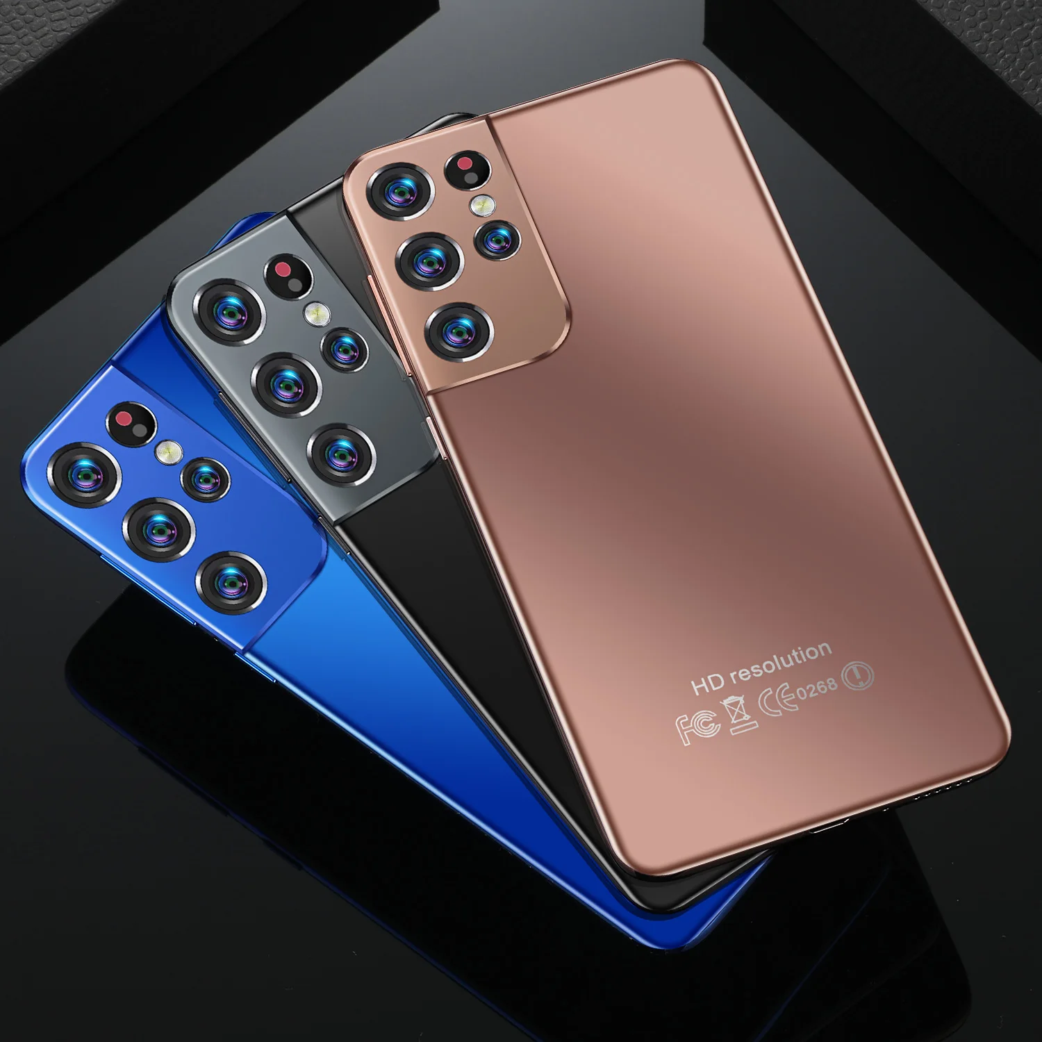 

6.7inch Galxy S21 Ultra 16 GB512 GB 24MP+48MP Android 10 6500mAh 11Core Really Telephone Glaxy MTK6889 5g Cellphones Smartphones