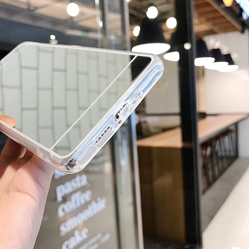 3D макияж для Samsung S8 S9 plus S10 S10e Note 10 Lite 8 9 S20 Ultra Plus 5G S6 S7 edge модный зеркальный мягкий