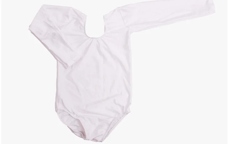 Гимнастическое трико с длинным рукавом Детские балетные для девочек