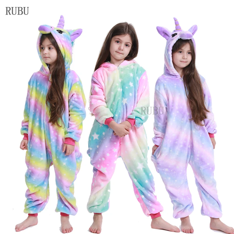 Детские пижамы зимняя Пижама комбинезоны для мальчиков пижамный комплект