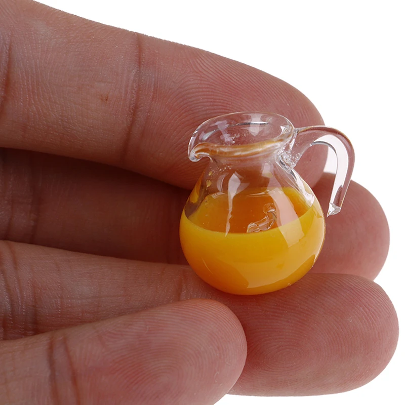 1:12 миниатюрный кукольный домик аксессуары мини кувшин для сока Набор чашек