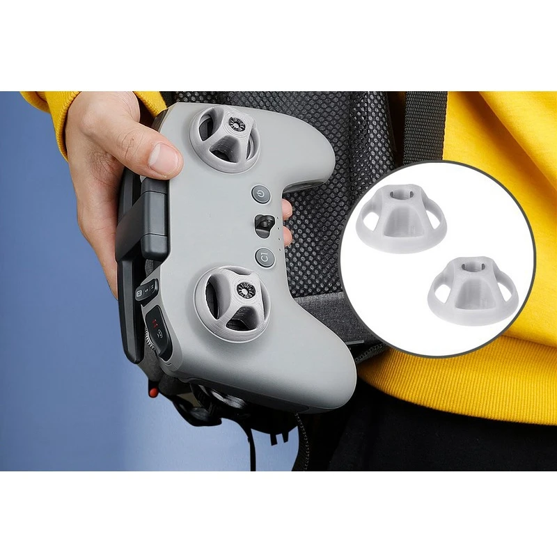 

2PCS Rocker Protection Cover for DJI FPV Combo Drone Joystick Protector Fixed Fixing Bracket Control Stick Holder Cover