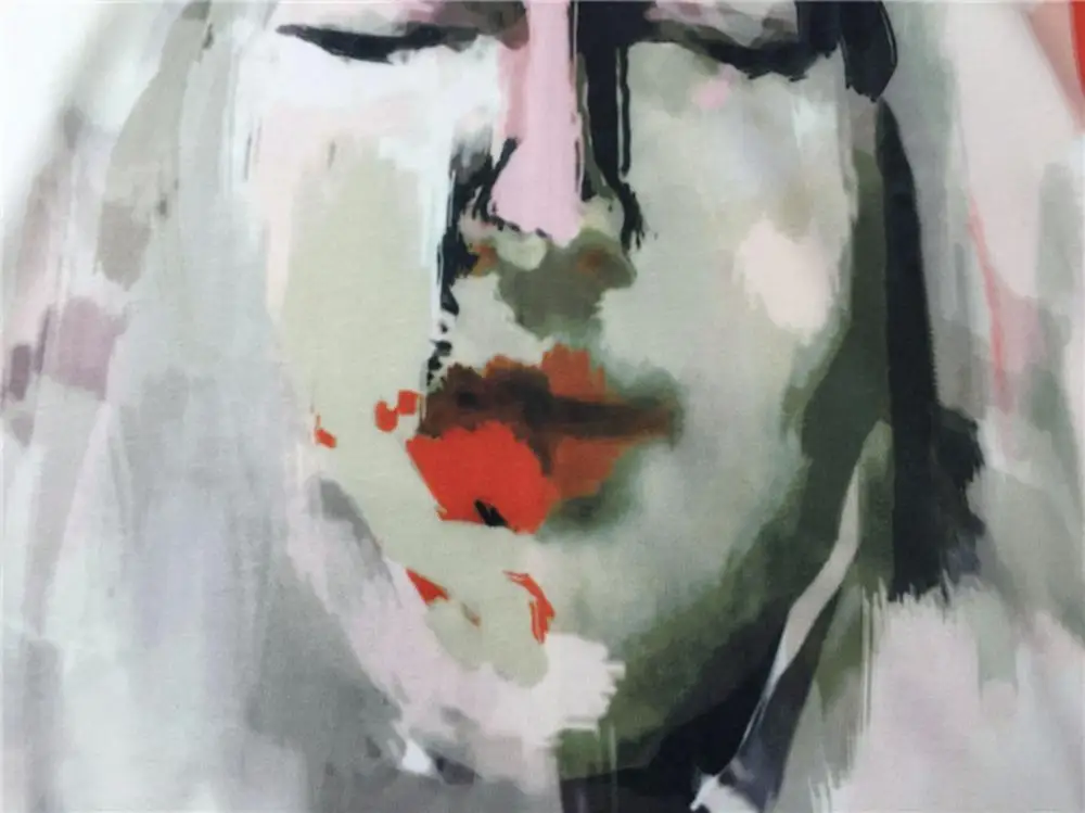 Мужская футболка с коротким рукавом круглым вырезом и разноцветным принтом 100% -