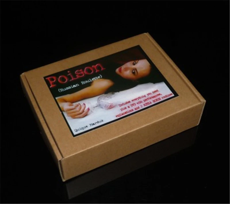 Яд Тик Мадюк/русская рулетка Волшебные трюки для профессионального фокусника