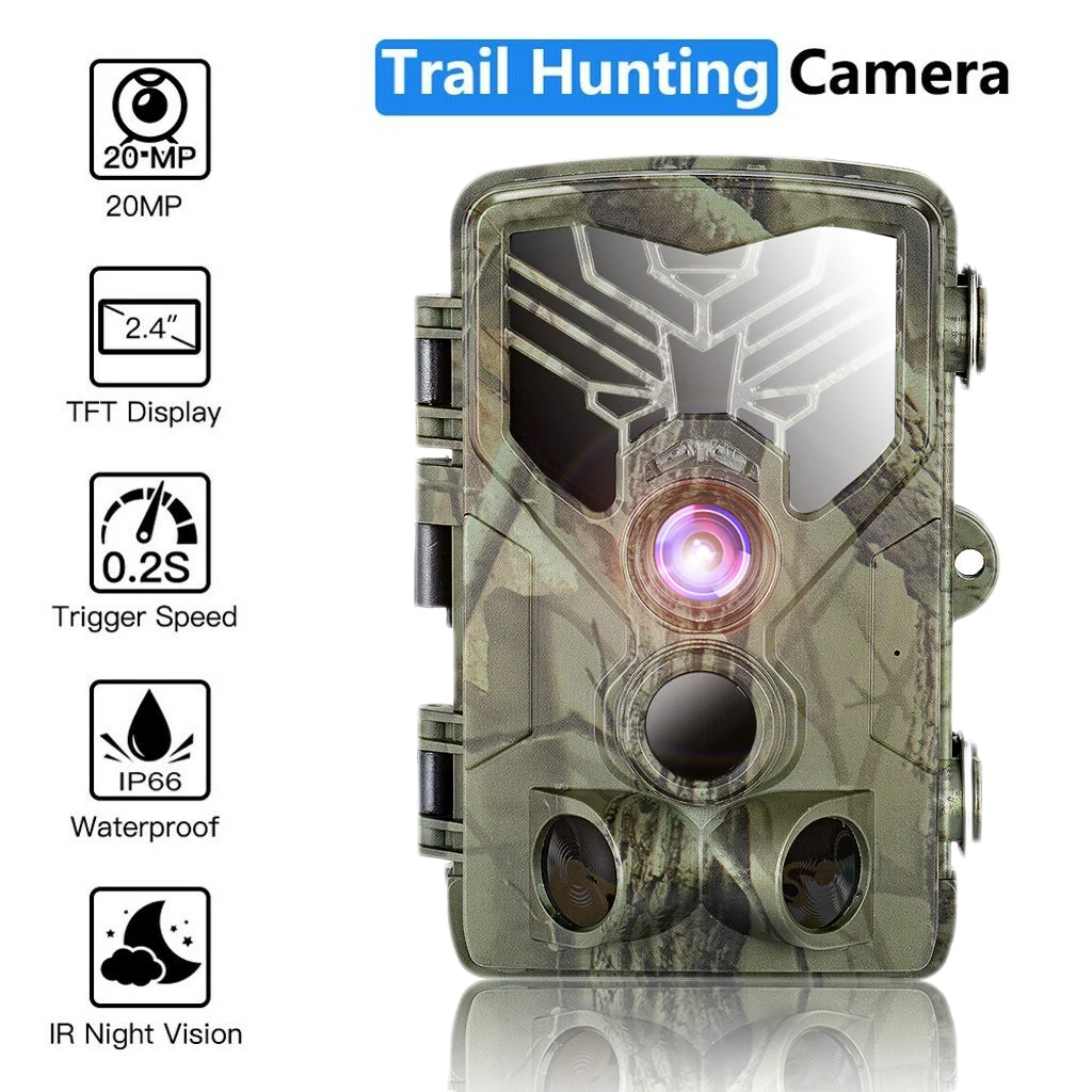20MP 1080P Wildlife Trail Kamera Foto Fallen Nachtsicht Jagd Kameras Home Sicherheit Falle Spiel Outdoor Cam Überwachung
