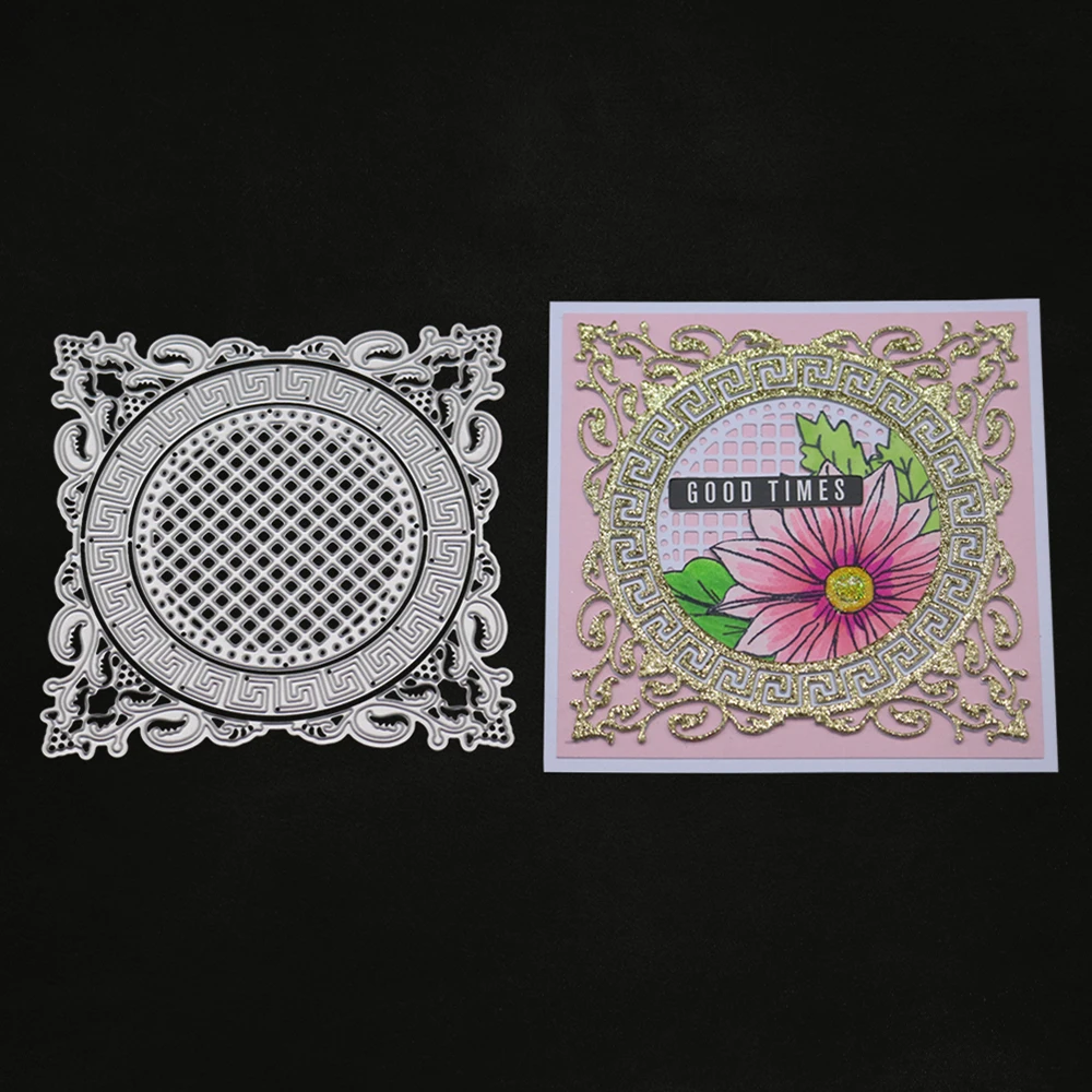 106*106 мм фоновые металлические режущие штампы новые 2019 трафареты для поделок