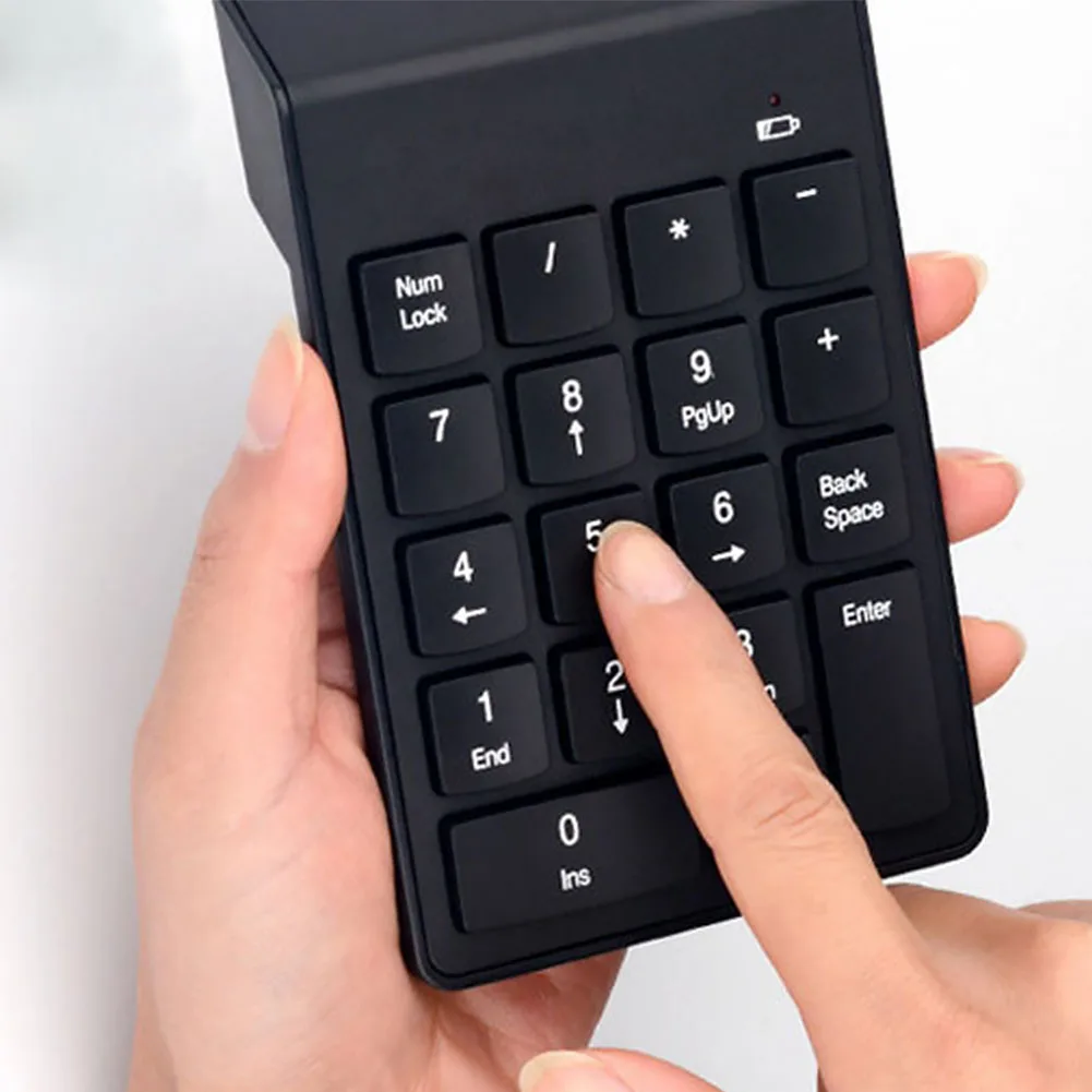 Клавиатура компьютер ABS Мини USB цифровая клавиатура 18 клавиш 2,4G беспроводной ноутбук Настольный внешний цифровой Numpad простота в эксплуатации