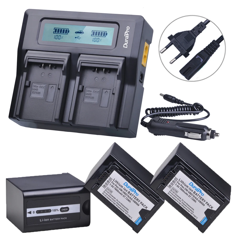 3 шт. 7800 мА · ч|Цифровые аккумуляторы| |