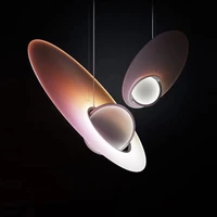 nordic milky way satellite pendant light modern minimalist designer personality hang lamp for bar exhibition hall bedroom decor