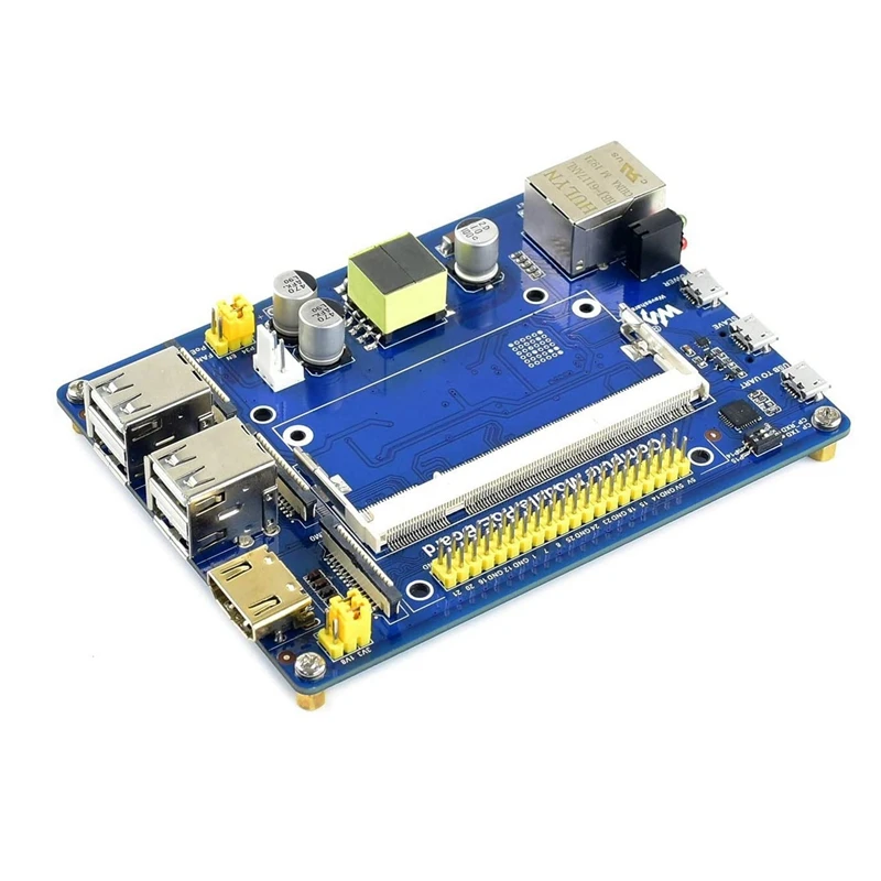 

HOT-Computing Module Expansion Board Multiple Interfaces Onboard with Poe Ethernet for Raspberry Pi cm3/3Lite/3/3+