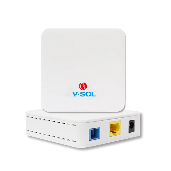 Бесплатная доставка однопортовая оптоволоконная сеть V- sol V2801SE 1GE Gpon ONU 1*10/100/1000 м