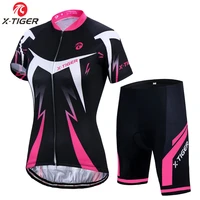 x tiger women cycling sets summer mtb bike clothes breathable ropa ciclismo bicycle uniform maillot quick dry cycling clothing
