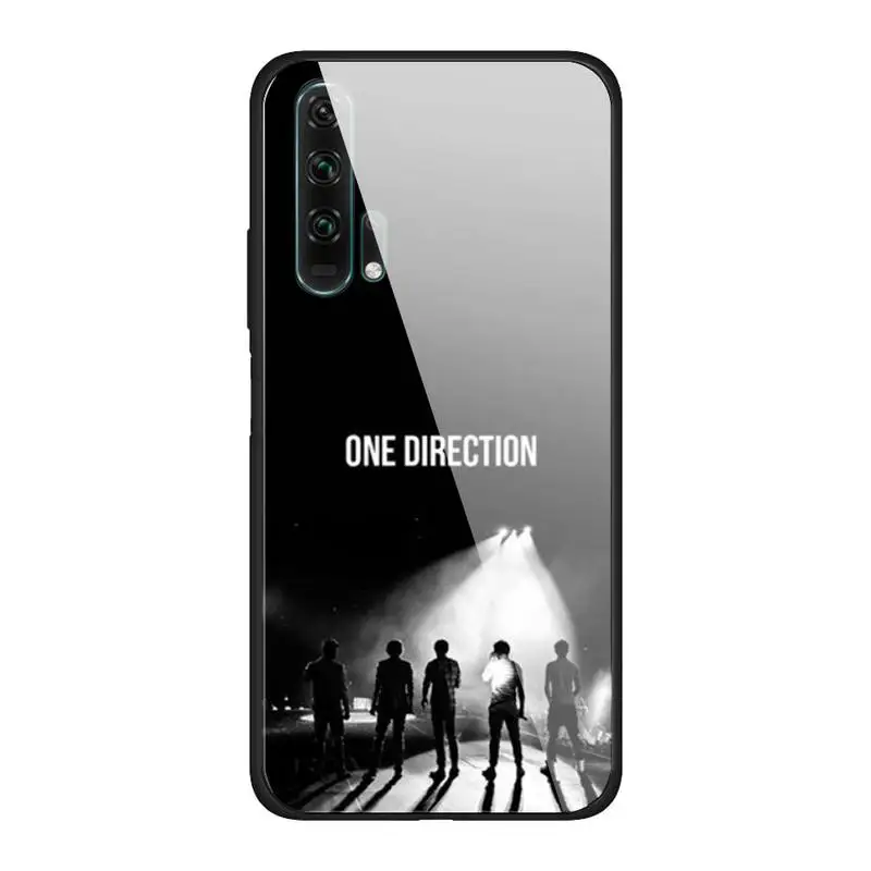 

One Direction Glass Phone Case Fundas for Huawei P20 Pro P30 Lite Mate 9 10 20 Pro Nova 3i 5 3E Cover Accessories