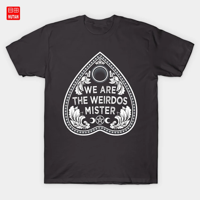 We Are The Weirdos - Goth футболка с ведьмой Культовая доска для Хэллоуина Wicca Ouija языческие