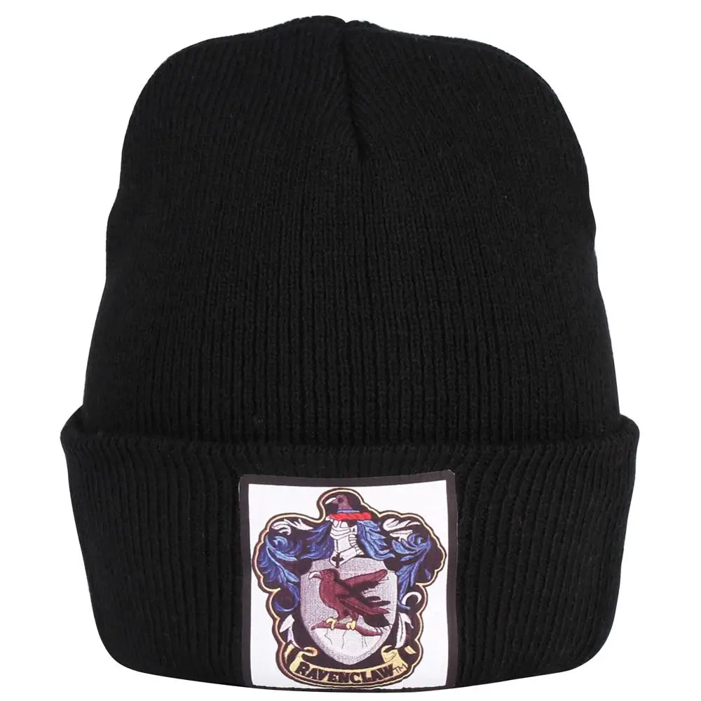 Мужские шапки черная трикотажная шапка зимняя фэнтезийная Волшебная Когтеточка