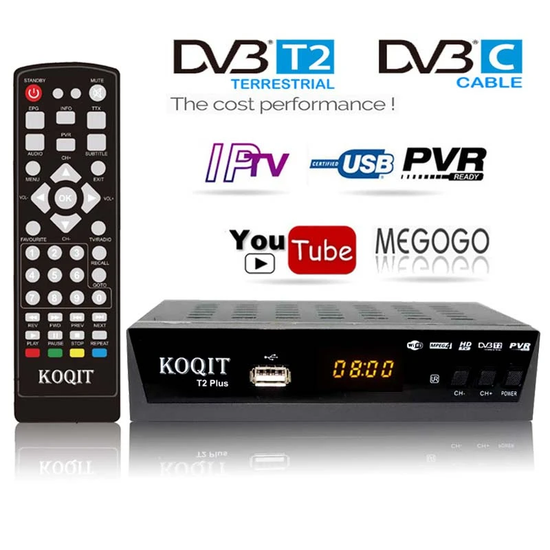 HD DVB-C DVB-T2 приемник спутниковый Wifi цифровая ТВ коробка DVB T2 DVBT2 тюнер DVB C IP tv M3u Youtube русская ручная приставка