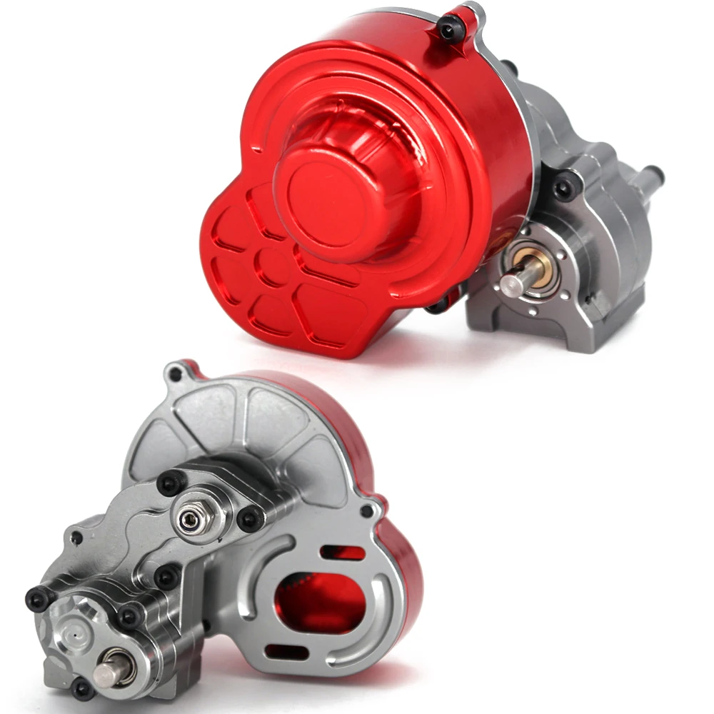 1 шт. SCX10 RC Автомобильная осевая коробка передач/полная металлическая