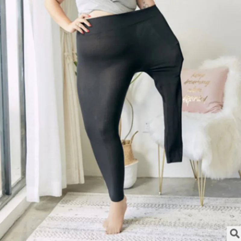 

Fit 165kg Fat MM Plus Size Women Legging Black Push Up Elasticity High Waist Leggins Winter Legging Sexy Pants Jeggings