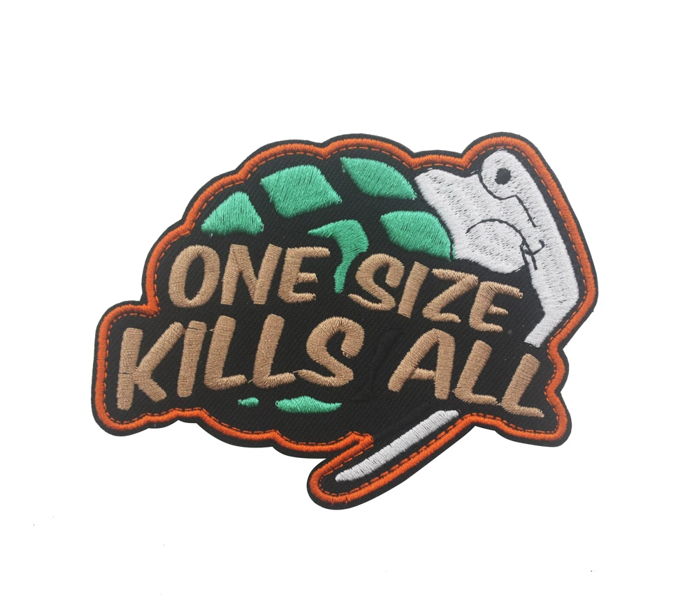 Один размер убивает все ПВХ Embrodiery патч нарукавная нашивка армии США военный