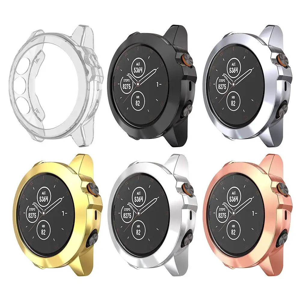 Чехол для часов Garmin Fenix 5X Plus мягкий силиконовый чехол защитный Smart Watch|Часы Чехлы| |