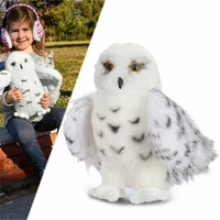 1pc premium quality snowy white plush hedwig owl toy large 12 inch able stuffed animal soft perfect gift idea for bird