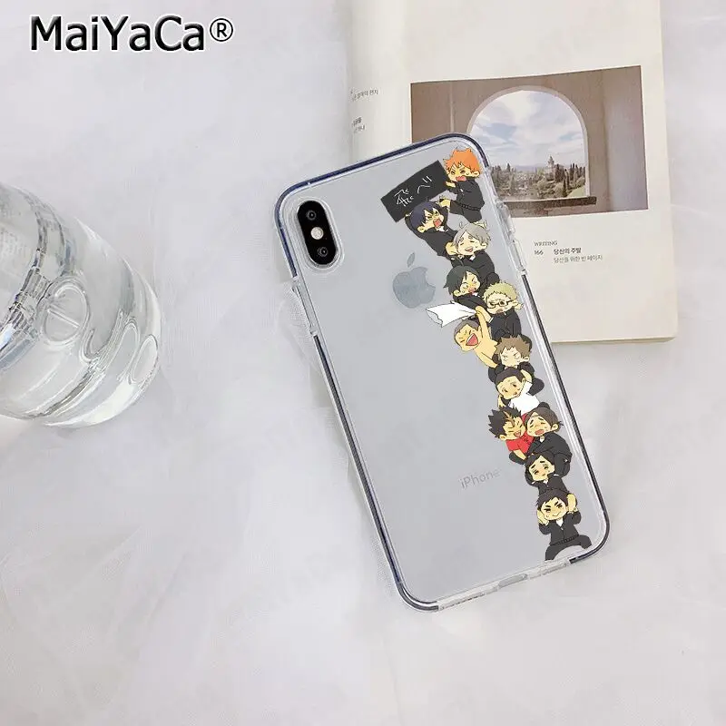

MaiYaCa Haikyuu Hinata attacks Anime High-end Phone Case for iPhone 11 pro XS MAX 8 7 6 6S Plus X 5 5S SE XR cover
