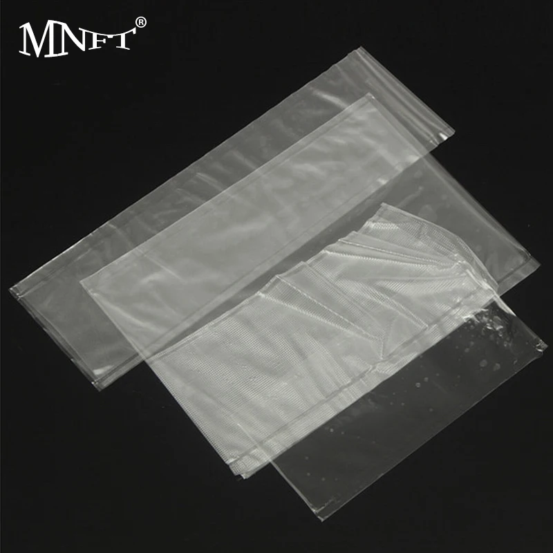 

MNFT Carp PVA Fishing Bag Fishings Bait Quick Dissolved Soluble Ideals for Fishing With No Residual Bag Three Sizes 10pcs/lot