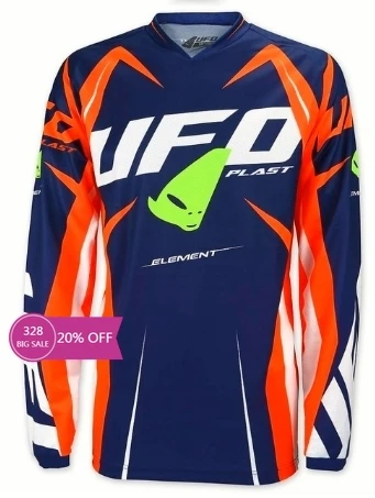 

Racing GP Mens Jersey UFO MX MTB Off Road Mountain Bike DH Bicycle moto Jersey colorful motocross jersey