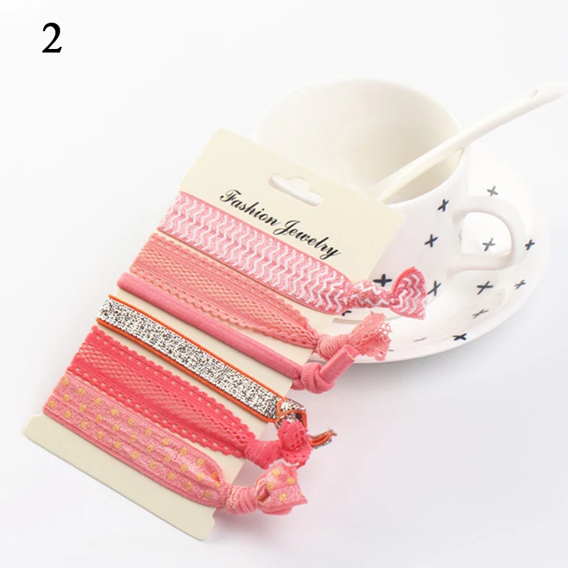 Резинка для волос с узлом 6 шт./лот| |