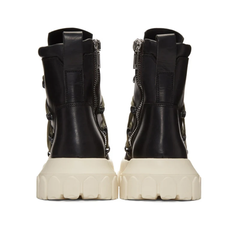 Botas hombre; коллекция года; Мужские ботинки в байкерском стиле; Модные Ботинки martin на платформе; мужская повседневная обувь с высоким берцем; 9#20/15D50