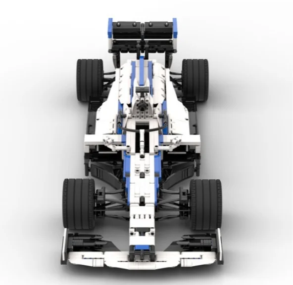 2021 Технология строительный блок Уильямс F1 гоночный fw43 1:8 автомобиль DIY