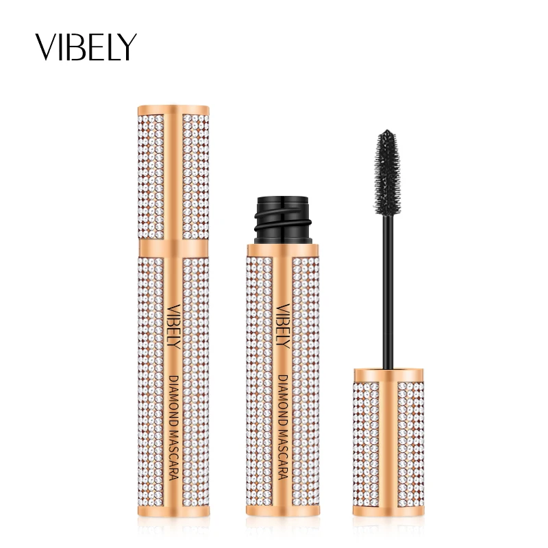 

4D Silk Fiber Mascara Curling Eyelashes Waterproof Eyelash Waterproof Liquid 3D Long Mascara Cosmetic Mascara Colored Mascara
