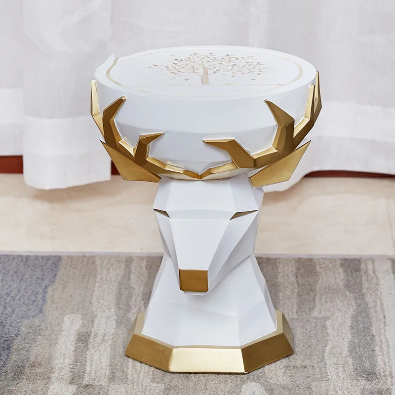 Многофункциональная полка для хранения в европейском стиле с геометрическим