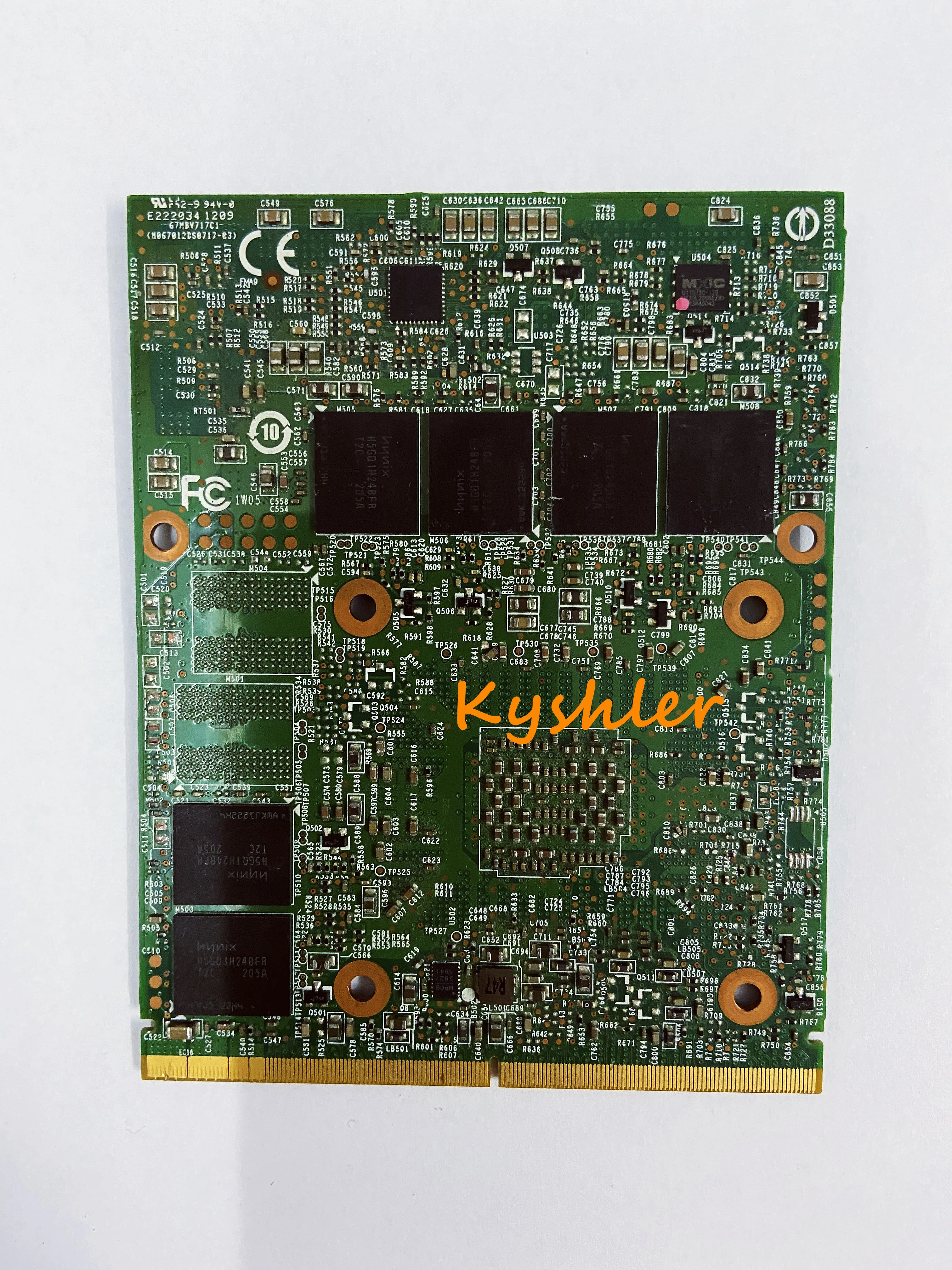 Оригинальная видеокарта GTX570M GTX 570M N12E-GT-A1 для MSI 16F1 16F2 1761 GT60 GT70 GT683 GT680 GX680 GT780 GX780 GT660 -