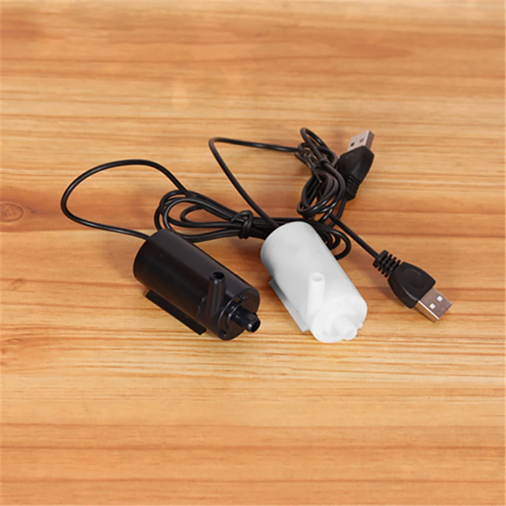 Погружной насос небольшой ультра-тихий постоянного тока 5В USB водяной фильтр