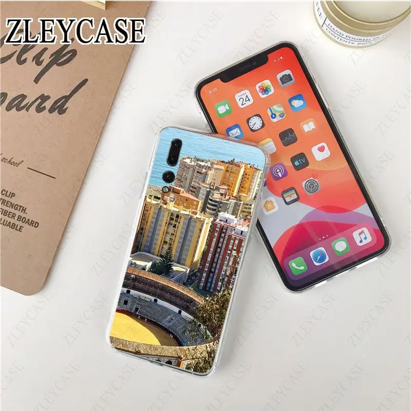 Чехол для телефона huawei P20pro p30 p20lite P40pro p10 p9plus honor 20 чехол с испанским флагом Плаза де