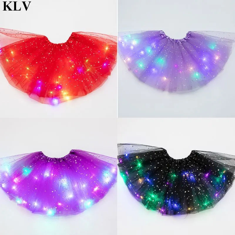 Детская одежда для девочек с блестками танцевальная звездочками бальных танцев