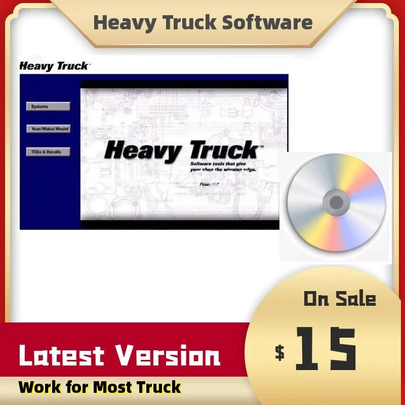 2021 Hot Sale Mit..chell Heavy Truck Auto Repair Software Heavy Duty Truck Diagnostic Software in CD / USB Disk