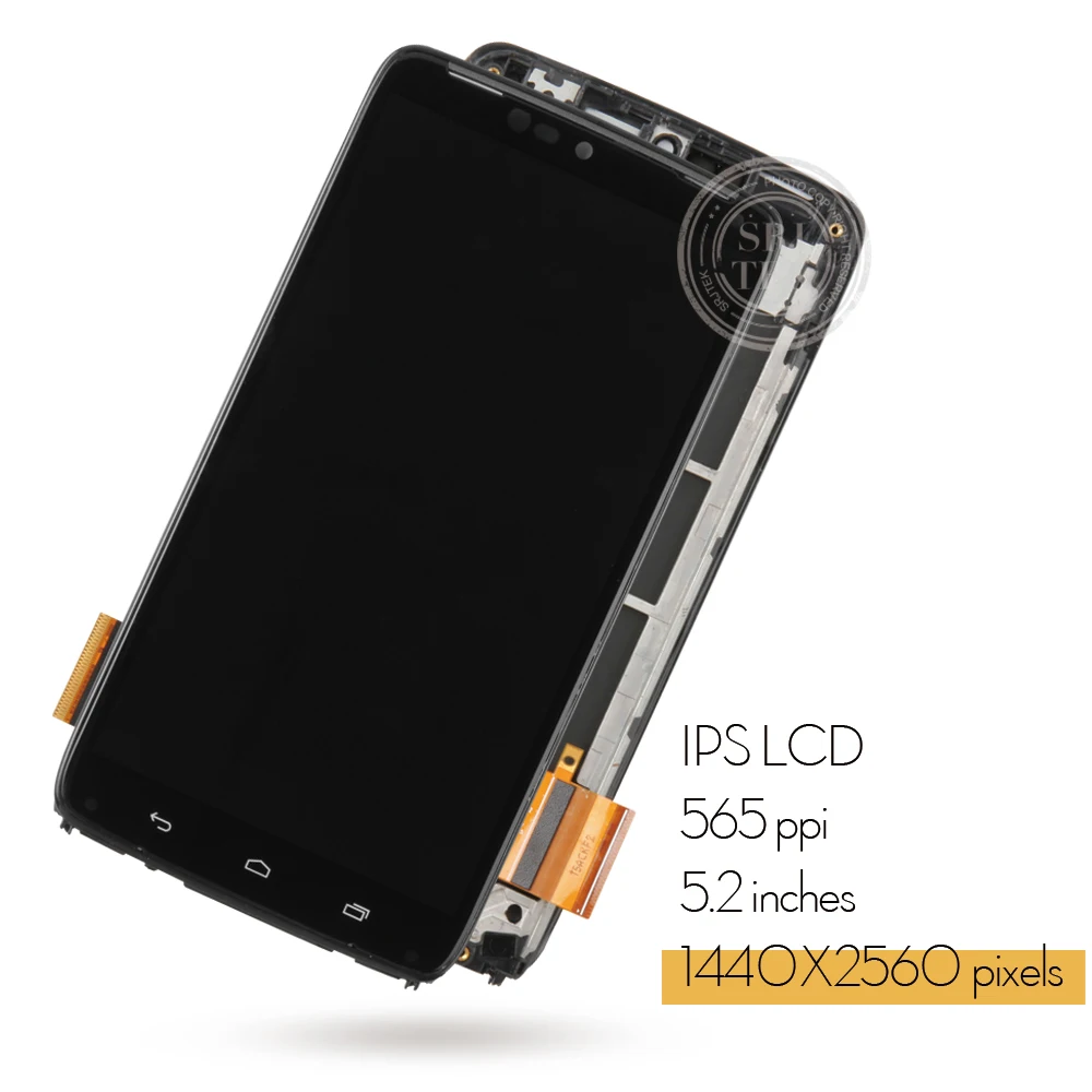 Для Motorola Droid Turbo XT1254 ЖК дигитайзер Сенсорная стеклянная линза Панель для XT1225
