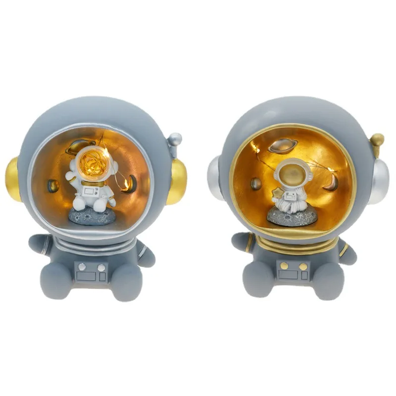 

Simple and Creative Night Light Astronaut Decoration Modern Home Living Room Tv Cabinet Wine Cabinet Desktop Astronaut
