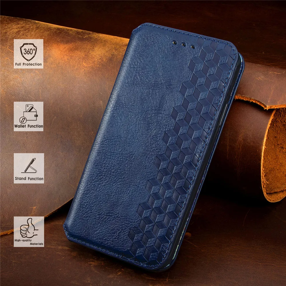 luxury case for samsung galaxy note 20 s21 s20 fe s10e s9 plus ultra lite a91 a81 leather flip wallet card stand phone bag cover free global shipping
