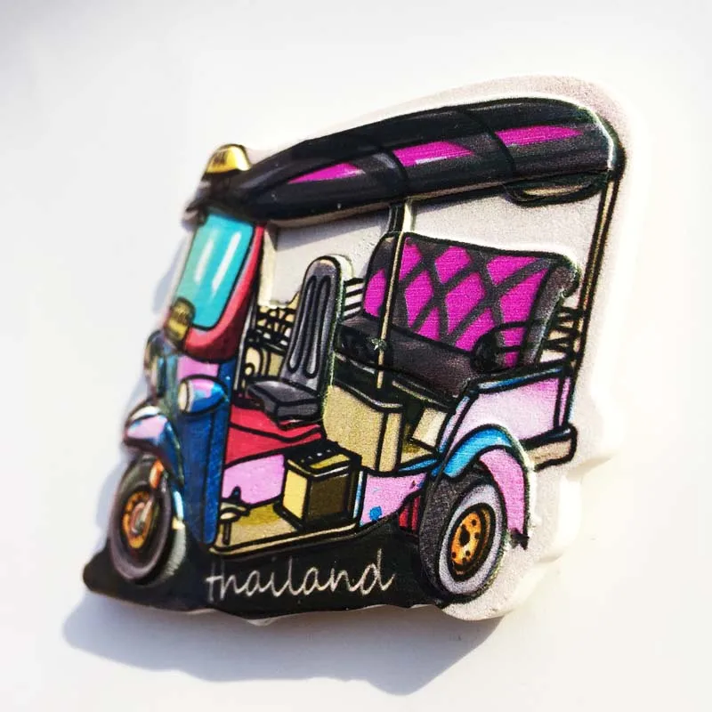 Тайланд наклейка на холодильник 3d стерео Бангкок Пхукет нефрит Будда храм